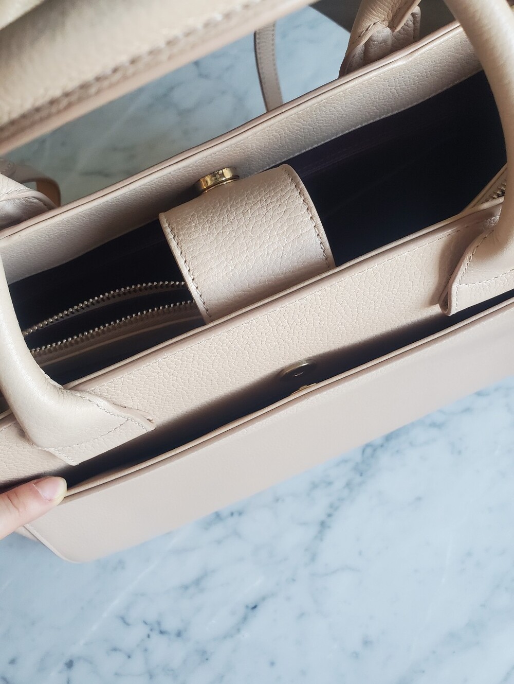 CHANEL Beige Neo Executive Tote with Strap, Authenticity Card and Dust Bag - Picture 7 of 13